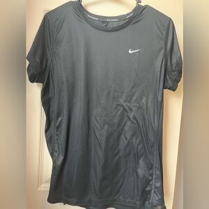 Nike running womens top in black